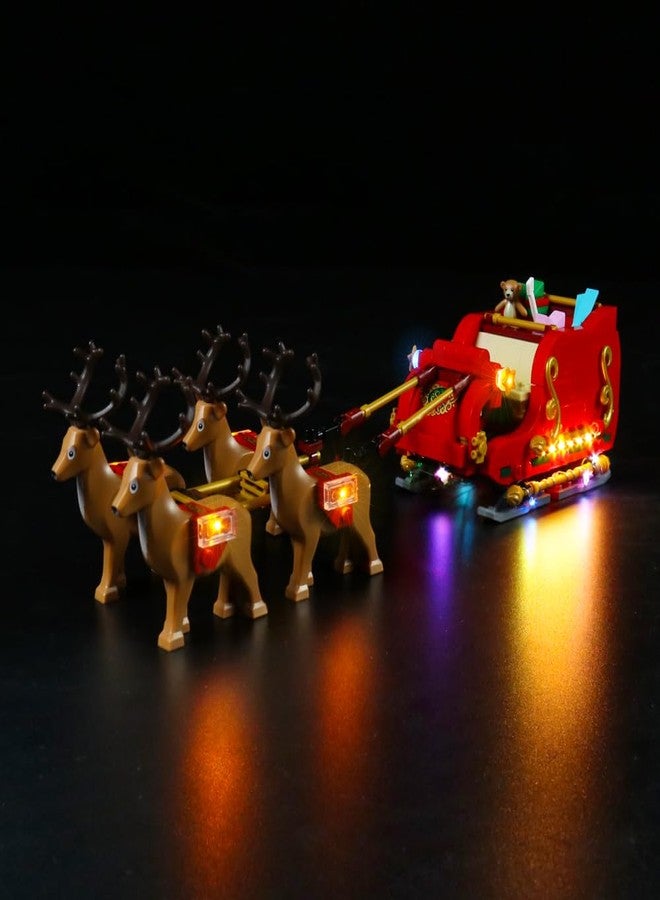 Vonado Led Light Kit Compatible with Lego Santa Sleigh 40499 - Lego Sets Not Included, Vonado Led Lighting Kit Compatible with Lego Christmas Set - Image 1